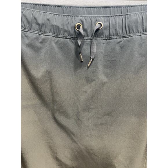 Athleta Womens Run With It Skort Green/Black Hombre Stretch Zip Pocket Size XL - Picture 6 of 13
